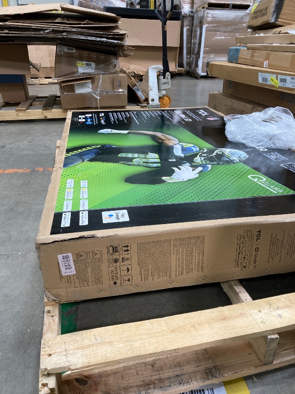 Photo 1 of *** IT DOESN'T WORK ONLY ON ARTS ****TCL 65-Inch QM7 QLED 4K Smart QD-Mini LED TV with Google TV (65QM751G, 2024 Model) Dolby Vision IQ, Dolby Atmos, HDR, Game Accelerator up to 240Hz, Voice Remote, Works with Alexa, Streaming Television