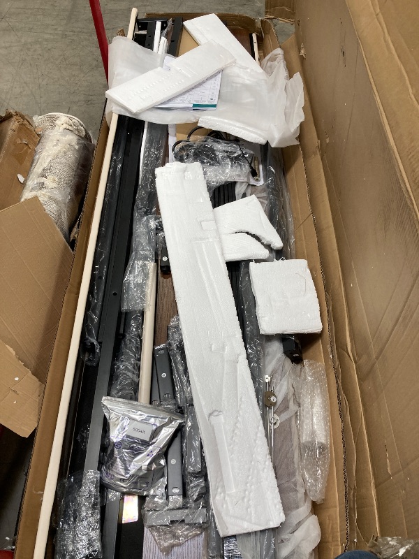 Photo 1 of ***(PARTS MISSING -SELLING AS IS )***
YITAHOME Floating Bed Frame King with USB-C/A Charging Station & Led Light, PU Upholstered Platform Bed with Hidden Storage Headboard, Heavy Duty Metal Slats, No Box Spring Needed, Beige