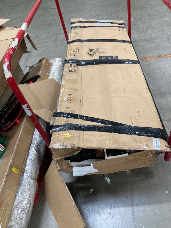 Photo 1 of ***(PARTS MISSING -SELLING AS IS )***
YITAHOME Floating Bed Frame King with USB-C/A Charging Station & Led Light, PU Upholstered Platform Bed with Hidden Storage Headboard, Heavy Duty Metal Slats, No Box Spring Needed, Beige