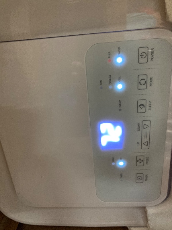 Photo 1 of 12000 BTU Portable Air Conditioner for 550 Sq.Ft - Drainage-Free 3-in-1 w/Dehumidifier & Fan, 50dB Quiet Sleep & No Tools Window Kit for Home/Bedroom/Office