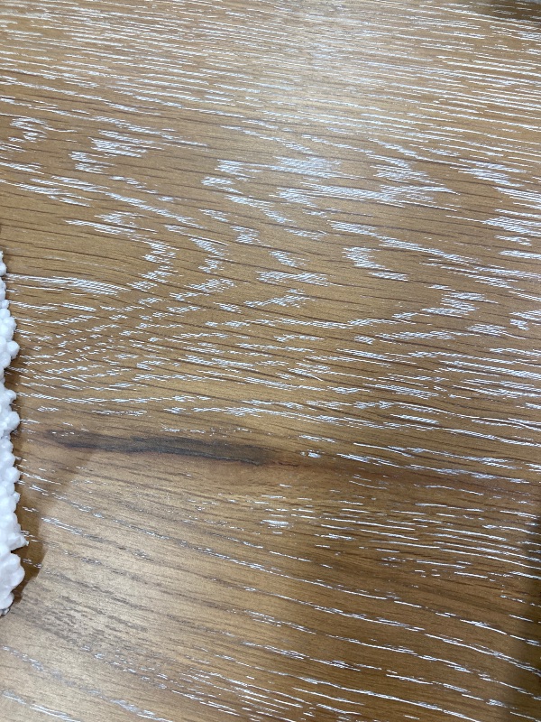 Photo 1 of ***(PARTS ONLY BOX 1 OF 2 -MISSING PARTS)***
Crosley Furniture Joanna 7-Piece Modern Farmhouse Dining Table Set for 6 with Upholstered Chairs, Rustic Brown/Creme