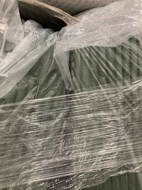 Photo 1 of ***Missing parts***Modern L-Shaped Sectional Sofa for Living Room, 106" Modular Cloud Couch with Deep Seating Upholstered Sofa, Free Combination Sofa, Oversized 3-Seater, Corduroy Upholstery, Double Foam, No Assembly
