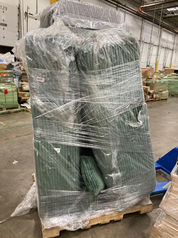 Photo 1 of ***Missing parts***Modern L-Shaped Sectional Sofa for Living Room, 106" Modular Cloud Couch with Deep Seating Upholstered Sofa, Free Combination Sofa, Oversized 3-Seater, Corduroy Upholstery, Double Foam, No Assembly
