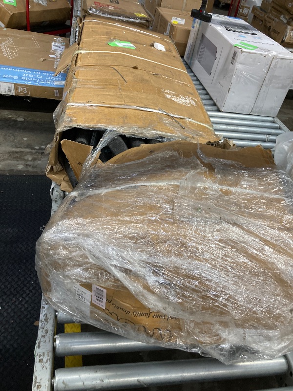 Photo 1 of ***Missing parts******Missing parts***FUNTOK 14 FT Trampoline with Enclosure Net for Kids Adults, 1300 LBS New Upgraded Recreational Backyard Trampolines with Waterproof Jump Mat Ladder for 7 Person
