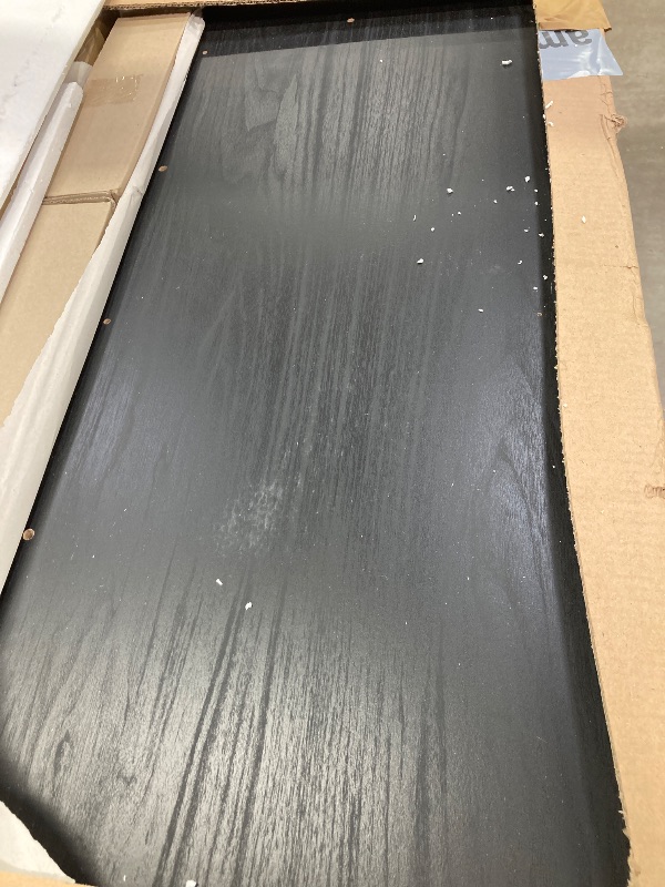 Photo 1 of **2 boxes**Modway Nolan Tall Arched Storage Display Cabinet in Black Oak - 74 Inch Arch Bookshelf with Glass Doors, Shelves and Drawers - Modern Accent Cabinet for Living Room, Dining Room