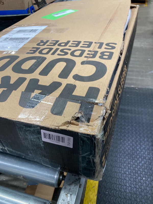 Photo 1 of **reference image**HARPPA Baby Bassinet Bedside Sleeper, 6 Height Adjustable Baby Bassinet for Infants, Grey