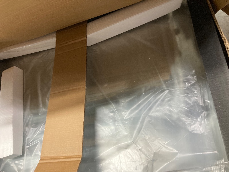 Photo 1 of ***reference image**DeerValley 32"×78" Fixed Glass Shower Panel, 10mm Thick Shower Glass Panel, Frameless Tempered Glass Door, Bathroom Shower Screen with Hardware color bright chrome**