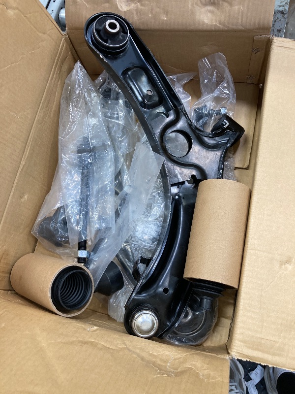 Photo 1 of **reference image**AUQDD 10Pcs Front End Suspension Kit Fit For 2012-2015 2016-2020 Chevy Sonic, 2 Lower Control Arm w/Ball Joint 2 Sway Bar Link 4 Outer & Inner Tie Rod End (# K622426 K622428 K750630 EV800936 ES800929)**reference image**