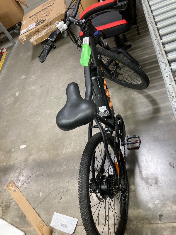 Photo 1 of **MISSING CHARGER/HAS REAR FLAT**ZDZA Electric Bike 26”, 1000W Peak Motor E-Mountain Bike, 22MPH 36V 10.4AH Removable Ebike for Adults, 7 Speed Electric Bicycle UL2849