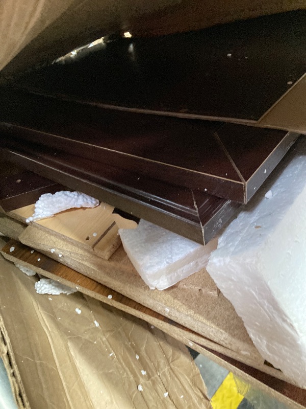Photo 1 of ****Missing parts*******Missing parts***Sauder Palladia Armoire, Select Cherry finish