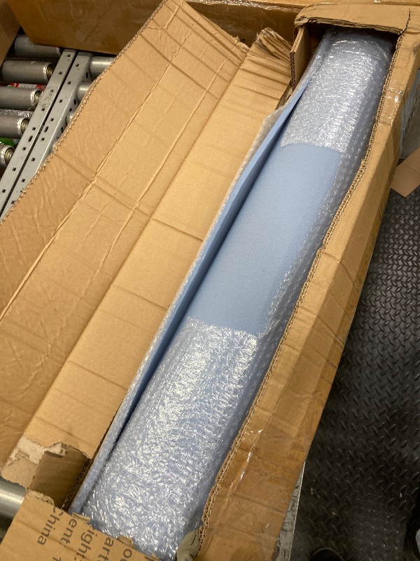 Photo 1 of **Blue*****Blue***CAMBIVO Extra Wide Yoga Mat for Women and Men (72"x 32"x 1/4"), SGS Certified, Non-slip Large TPE Exercise Fitness Mat for Yoga, Pilates, Workout ***Blue***