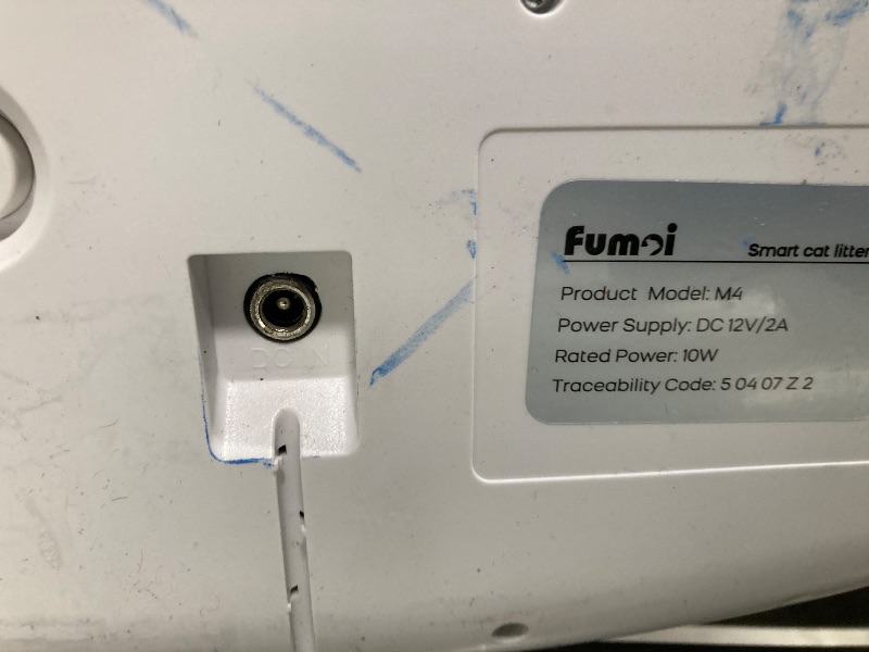 Photo 1 of ****No cable****v****No cable****Cumrige Self-Cleaning Cat Litter Box, App Controlled, with Safety Sensor, Removable and Washable Liner
