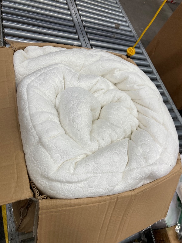 Photo 1 of **USED**Mattress Topper Full Size, 3 Inch Full Mattress Topper Dual Layer, 1 Inch Pillow Topper and 2 Inch Cooling Gel Memory Foam Mattress Topper for Back Pain