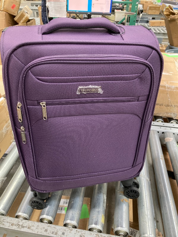 Photo 1 of  TRIPCOMP Suitcases, , Purple, Suitcase
