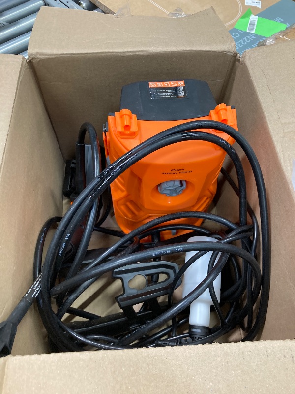 Photo 1 of **REFERENCE IMAGE**WEN 2300 PSI Electric Pressure Washer with Wheel Kit and 1.4 GPM Adjustable Flow Rate (PW2300)