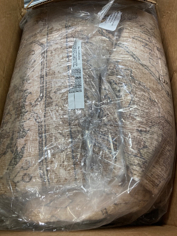 Photo 1 of **reference image*8BERTHMEER 6'x9' Washable Brown Area Rugs for Living Room Bedroom Kitchen Rugs Non Slip Vintage Traditional Dorm Office Dining Room Farmhouse Oriental Distressed Rugs