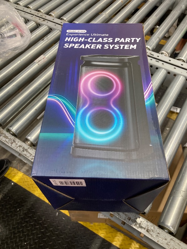 Photo 1 of **reference image*8QxbJoy Portable Bluetooth Speaker: 160W Peak Powerful Loud Sound Deep Bass Wireless Boombox Large Subwoofer 15 Hours Battery Life Fast Charging
