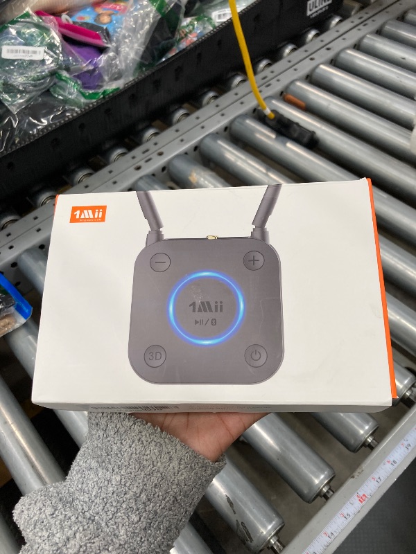 Photo 1 of [Upgraded] 1Mii B06Pro Long Range Bluetooth Receiver, HiFi Wireless Audio Adapter, Bluetooth 5.1 Receiver with 3D Surround aptX HD Low Latency Optical RCA AUX 3.5mm Coaxial for Home Stereo System