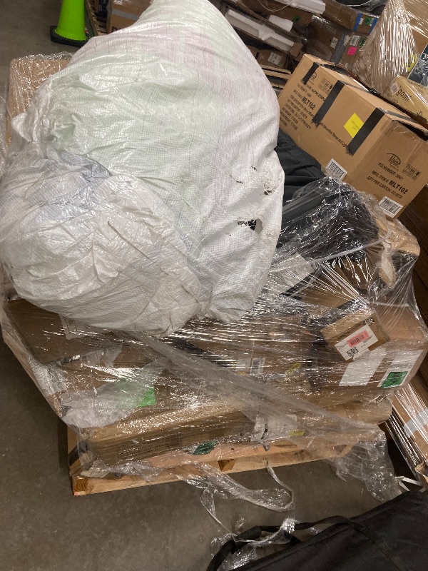 Photo 1 of ********no return no refund ********* pallet of different wooden items for example bed, mirrors, chairs, tables and much more returns are not accepted final sale