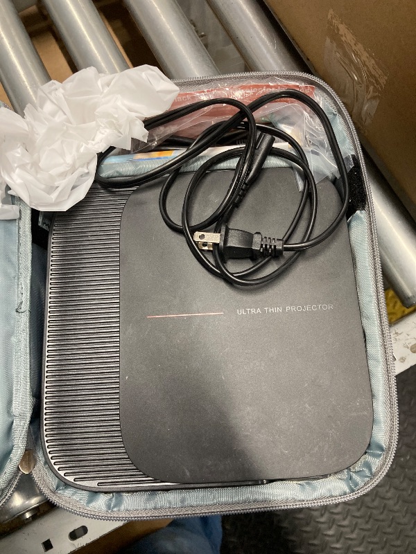Photo 1 of [2025 Netflix-Licensed | 386+ Built-in Apps] DBPOWER E2 Smart Projector with WiFi and Bluetooth, Mini Projector 4K Support with Netflix, Youtube, Disney+, Hulu, Max, Crunchyroll w Portable Case