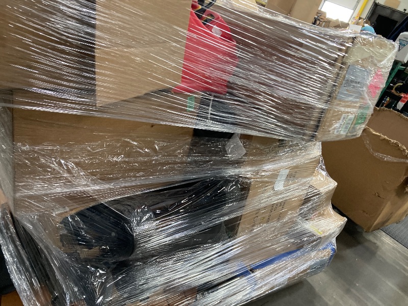 Photo 1 of ********no return no refund ********* pallet of different wooden items for example bed, mirrors, chairs, tables and much more returns are not accepted final sale