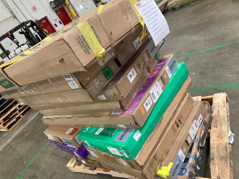 Photo 1 of ********No returns***No refund*******TV pallet doesn't work, only for parts of different brands and sizes. Some turn on, others don't. Broken screens, possibly missing cables and remote control. Returns not accepted. Final sale, approximate retail price o