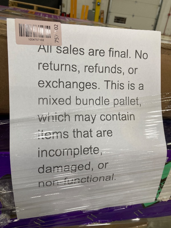 Photo 1 of ********No returns***No refund*******TV pallet doesn't work, only for parts of different brands and sizes. Some turn on, others don't. Broken screens, possibly missing cables and remote control. Returns not accepted. Final sale, approximate retail price o