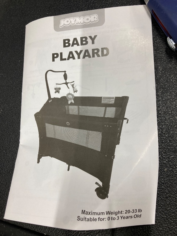 Photo 1 of *** the photo and description is only to the reference**Pamo Babe Portable Playpen Foldable Playard Portable Crib for Baby and Toddlers