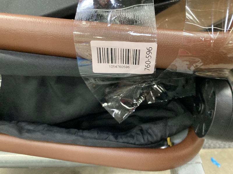 Photo 1 of                              **************It is missing two rubbers*********         SACVON Toddler Stroller Wagon for 4 Kids with Cooler Bag,Parent Organizer,5-Point Harnesses,Black