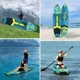Photo 1 of *el color es otro ese es solo reerenciaGenreen Inflatable Fishing Paddle Board 11" Stand up Paddle Board with Full SUP Premium Accessories