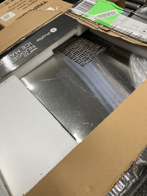 Photo 1 of *Plug is bent* GE Profile Opal 2.0 | Countertop Nugget Ice Maker with side tank | Ice Machine with WiFi Connectivity | Stainless Steel
