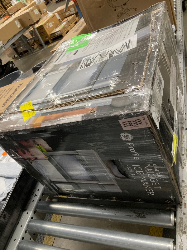 Photo 1 of *Plug is bent* GE Profile Opal 2.0 | Countertop Nugget Ice Maker with side tank | Ice Machine with WiFi Connectivity | Stainless Steel

