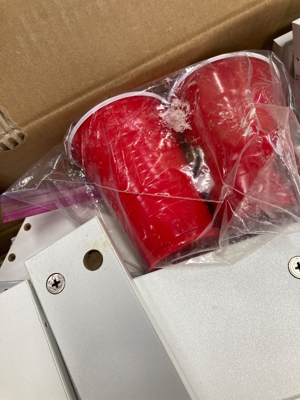 Photo 1 of *Dirty* Jocoevol Modern 8 Drawer Dresser White Dresser for Bedroom, Simply Chest of Drawers, Wood Storage Dresser with Deep Drawers for Living Room Hallway Entryway, White