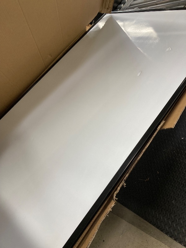 Photo 1 of *Similar Item* *Dent in board* Rolling Whiteboard