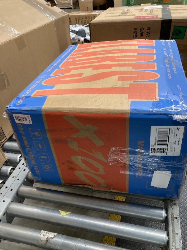 Photo 1 of *FACTORY SEALED* ELABEST X100 Ergonomic Office Chair with Footrest, Big and Tall Home Desk Chair with 5D Flip-Up Arms, Adjustable 3D Lumbar Support,High Back Rolling Computer Chair, Swivel Mesh Chairs (Midnight Mist)