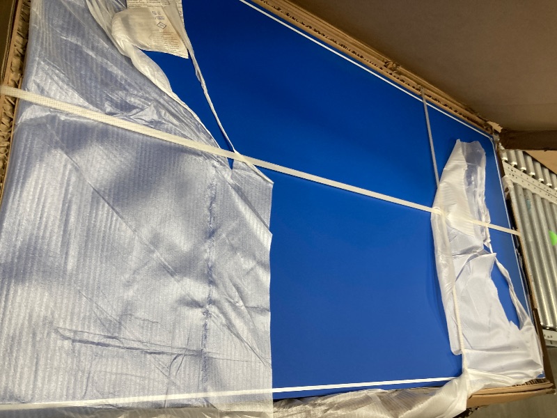 Photo 1 of *Heavy* JOOLA Tetra - 4 Piece Ping Pong Table Top for Pool Table - Includes Ping Pong Net Set - Full Size Table Tennis Conversion Top for Billiard Tables - Easy Assembly & Compact Storage - Incl. Foam Backing