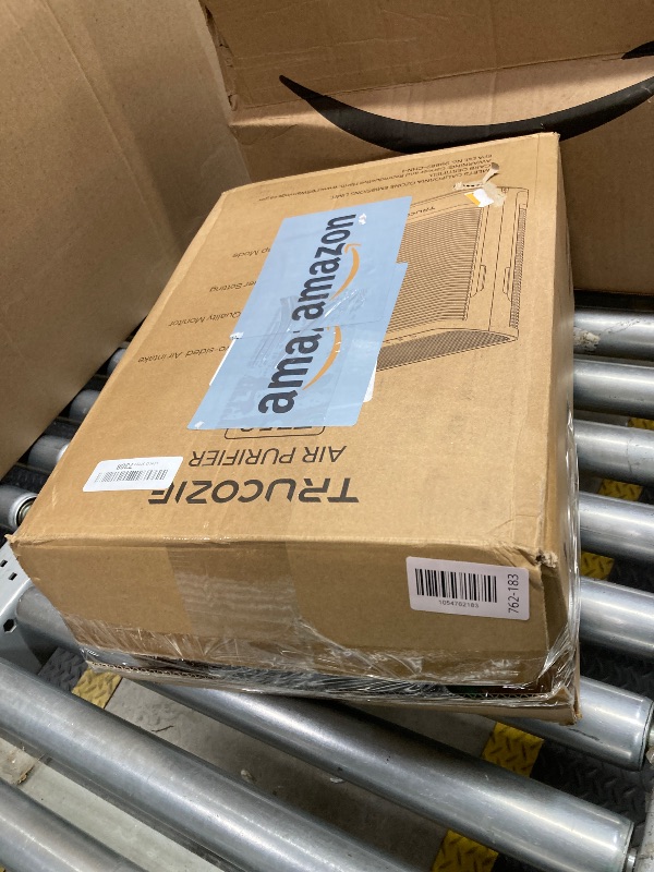 Photo 1 of **MISSING POWER ADAPTER**Trucozie T356 Air Purifier for Home Large Room Bedroom Up to 1937 Ft² in 1 Hr With Double-sided Air Inlet, Air Quality and Light Sensors, HEPA Sleep Mode for Allergies, Dust, Smoke, Pet Hair, White