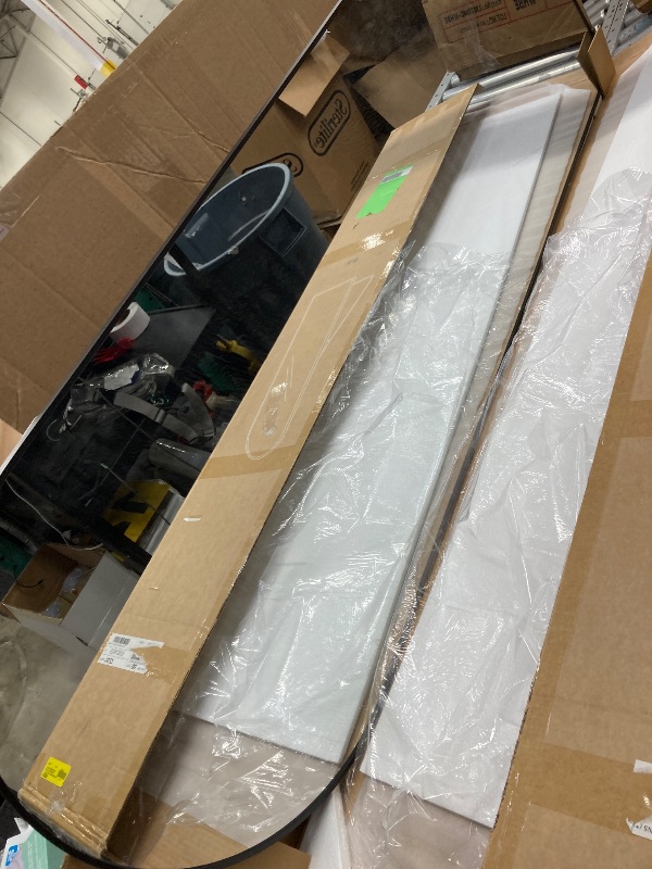 Photo 1 of * Damaged* EDX Arched Full Length Mirror 64"x21" Full Body Mirror Rectangle Free Standing Wall Mounted Leaning Hanging Floor Mirrors, Black