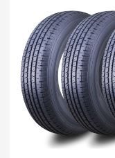 Photo 1 of *Dirty*  FREE COUNTRY Set 2 Premium Trailer Tires ST225/75R15 10PR Load Range E Radial w/Scuff Guard