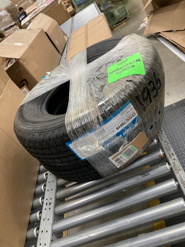 Photo 1 of *Dirty*  FREE COUNTRY Set 2 Premium Trailer Tires ST225/75R15 10PR Load Range E Radial w/Scuff Guard