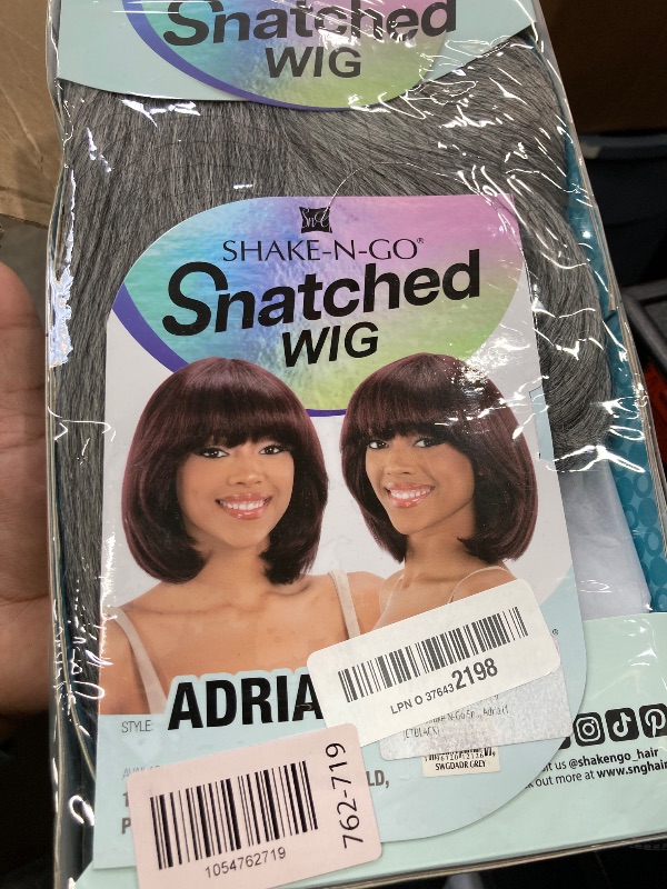 Photo 1 of -N-Go Snatched Wig Adria (Color: JET BLACK 1)