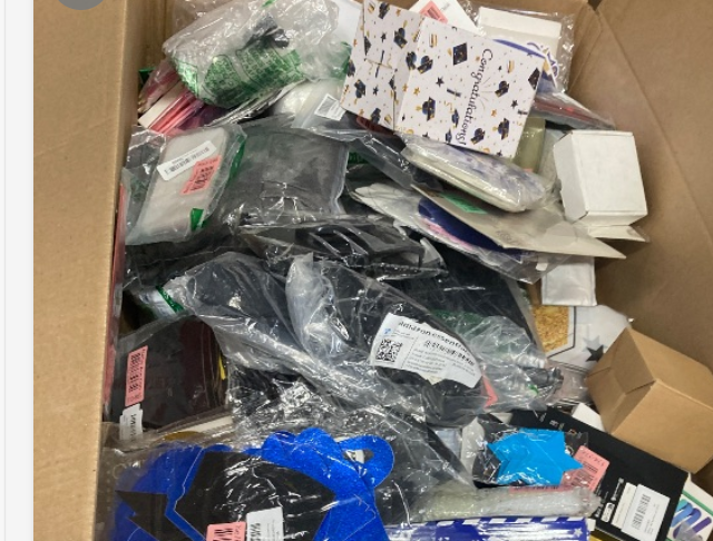 Photo 1 of 
Box Size: Approx. 40” x 22” x 16” | Why bid on one item when you can score a mix of unique finds in one go? Packed with an estimated 80-120 items, this medium box offers the same kind of inventory you'd find listed individually on our auction. Items are 