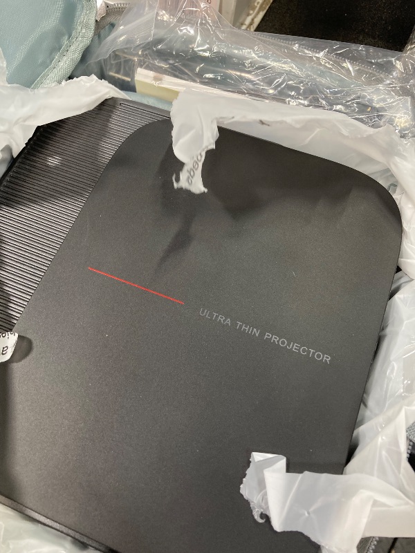Photo 1 of [2025 Netflix-Licensed | 386+ Built-in Apps] DBPOWER E2 Smart Projector with WiFi and Bluetooth, Mini Projector 4K Support with Netflix, Youtube, Disney+, Hulu, Max, Crunchyroll w Portable Case