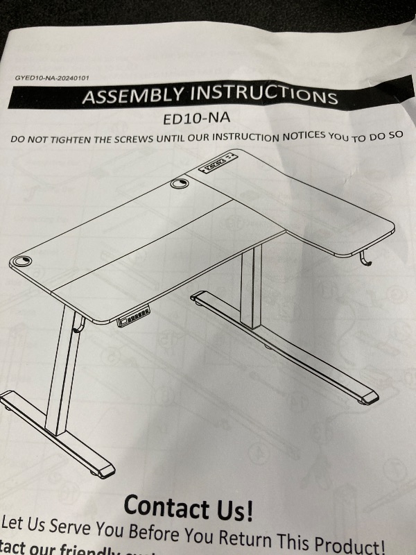 Photo 1 of ELECTRIC STANDIG DESK (BLACK)