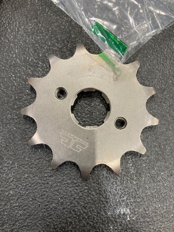 Photo 1 of 14T Steel Front Sprocket 14 Tooth Replacement for Yamaha Breeze/Grizzly/Warrior/Raptor 350 / YZ250