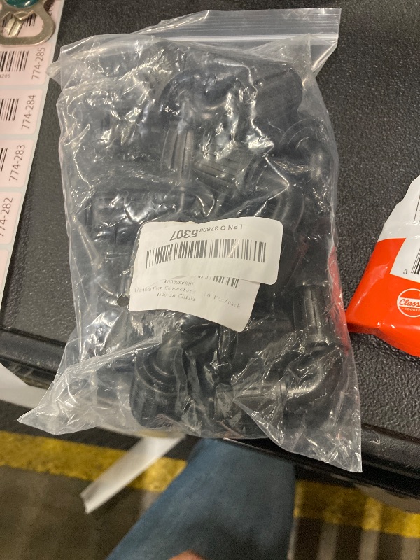 Photo 1 of 1/2 inch Irrigation Fittings Elbow Connectors For (1/2" ID x0.6-0.63" OD) 16mm Drip Tubing Barbed Connectors-10 Pcs/pack