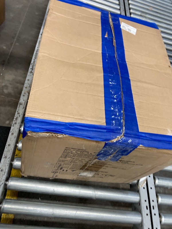 Photo 1 of *8 Stock Picture for reference Only ** VEVOR Heat Press Machine, 12 x 15 Inches, Fast Heating, 360 Swing Away Digital Sublimation T-Shirt Vinyl Transfer Printer with Anti-Scald Surface, Canvas Bag, Pillow, Banner, ETL Listed, Blue
