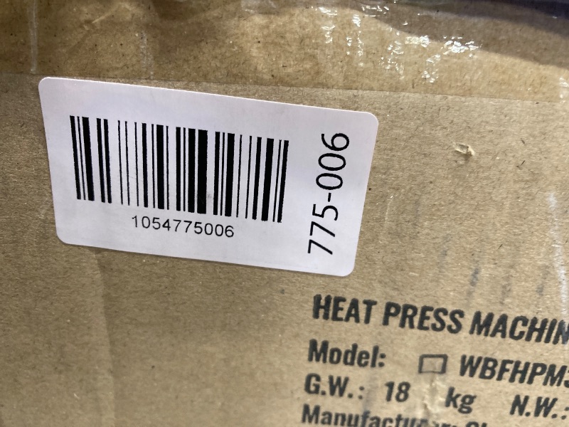 Photo 1 of *8 Stock Picture for reference Only ** VEVOR Heat Press Machine, 12 x 15 Inches, Fast Heating, 360 Swing Away Digital Sublimation T-Shirt Vinyl Transfer Printer with Anti-Scald Surface, Canvas Bag, Pillow, Banner, ETL Listed, Blue
