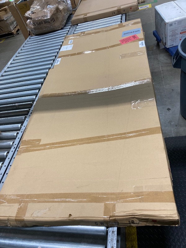 Photo 1 of ** Partial Set ** Box number 1 and 2 out of 4 ** DreamLine Unidoor Plus 57 1/2 - 58 in. W x 72 in. H Frameless Hinged Shower Door in Brushed Nickel, SHDR-245757210-04