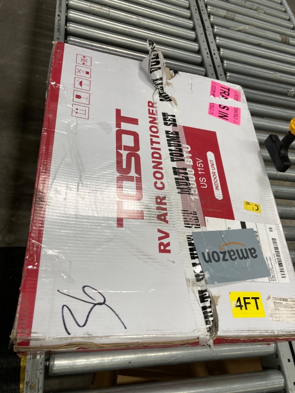 Photo 1 of ** Partial Set ** Missing Pieces ** Parts Only ** TOSOT GO Cool RV Air Conditioner 15000 BTU, Non-Ducted Camper Rooftop AC Unit with Heat Pump, WiFi and Remote Control, White